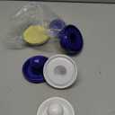 ONE250 Air Hockey Pushers and Red Air Hockey Pucks, Goal Handles Paddles Replacement Accessories for Game Tables (4 Striker, 4 Puck Pack)