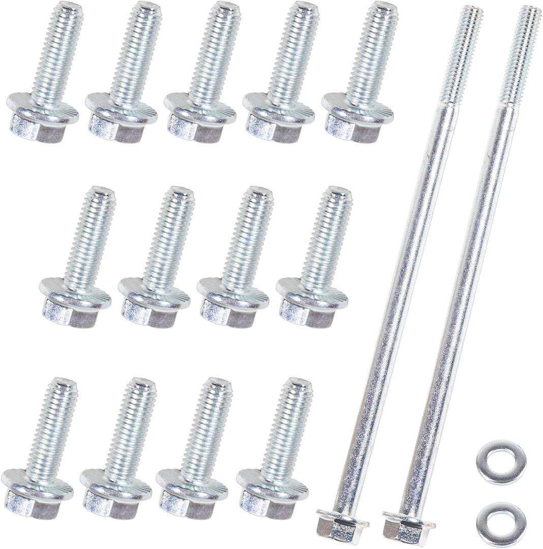 Oil Pan Bolt Kit Replacement for All GM Chevy LS Series EnginesLS1 LS3 LS2 LQ4 LQ9 LS6 L92 L99 L33 Silverado Camaro Corvette 4.8 5.3 6.0 6.2L 1997 1998 1999 2000 2001 2002 2003 2004 2005-2020 Vortec