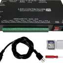 K8 ARTNET+DMX CONSOLE LED CONTROLLER, Suitable for SPI and DMX512 LED Light, Online Offline, Addressable Programmable, 1G SD Card With 96 Program Modes and Offline Software.
