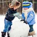 Kids Winter Gloves, Toddler Snow Glove Girls Sport Ski Mittens Snowboard Waterproof, Warm Ski Gloves for 4-6 6-8 Boys Girls (L(9-12years), Pink-RB)