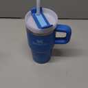 STANLEY IceFlow 2.0 Flip Straw Tumbler with Handle 20 oz | Twist On Lid and Flip Up Straw | Leakproof Water Bottle | Insulated Stainless Steel | BPA-Free | Sea Glass Aura