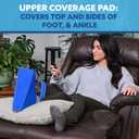 Polar Active Ice® Upper Foot & Ankle Therapy pad 12.5” x 11” with Attached Belts. Use only with The Polar #AIS Therapy System