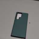 Crave for Galaxy S22 Ultra Case, Shockproof Protection Dual Layer Case for Samsung Galaxy S22 Ultra 5G (6.8 inch) - Forest Green