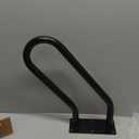 Handrails Wall Mount Stair Safety Handle Non-Slip Step Metal U-Shape Grab Yard Mounted Garage Porch Garden Hand Railings Powder Coated Heavy Duty Indoor or Outdoor Safe Bars Black for 1 to 3 Steps