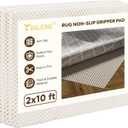 BALEINE Non Slip Rug Pad Rug Gripper for Hardwood Floors, Extra Thick Non Slip Mat Under Carpet (2'x10')