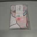 LIGHTINHOME Pink Halloween Shower Curtain 60Wx72H Inches 70s Retro Funny Ghost Y2K Cute Autumn Pumpkin Purple Flower Hippie Groovy Cloth Fabric Waterproof Polyester Bathroom Home Decor Set with Hooks