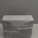 Anysay Heated Blanket Throw with 1/2/4/6/8 Hours Auto-Off 10 Heat Level, 50'' * 60'' Cozy Faux Rabbit Fur Bubble Electric Blanket with Overheat Protection