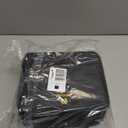 Relavel Travel Makeup Train Case Makeup Cosmetic Case Organizer Portable Artist Storage Bag with Adjustable Dividers for Cosmetics Makeup Brushes Toiletry Jewelry Digital Accessories Black (Small)