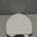 Little2Big Toilet Seat with Built-In Toddler Potty Training Seat, Slow Close, Easy to Install, Made in USA, ELONGATED, White