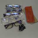 Gaoye Reading Glasses Men/Women, Eyeglasses, Blue Light Readers for Men/Women, Computer Eye Glasses, Cheaters, +1.5