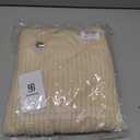 SUUKSESS Women Long Sleeve Button Down Oversized Short Cardigan Fall Loose Open Front Knit Sweater (Apricot, S (Beige, S)