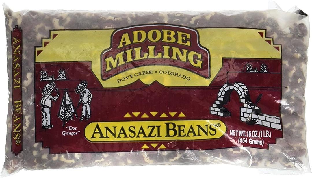 Dried Anasazi Beans 16oz Bag (Pack of 1)