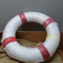 Pool Safety Life Preserver Throw Ring Buoy- Swim Foam Rings 18"