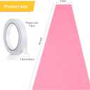 Preboun 3.9 x 60 ft Carpet Runner for Party Felt Runway Rug Runner Rug with Carpet Tape for Halloween Wedding Christmas Xmas Thanksgiving Outdoor Accessories Wedding Party Hallway(Pink)