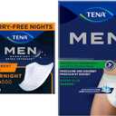 TENA Incontinence Guard Men 96 Count & Underwear Men X-Large 56 Count Absorbency Protection