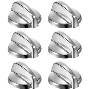 Gejoy WB03T10284 Knobs Burner Control Knobs Compatible with General Electric GE Range/Stove/Oven Replace for AP4346312 PS2321076 (6 Pack)