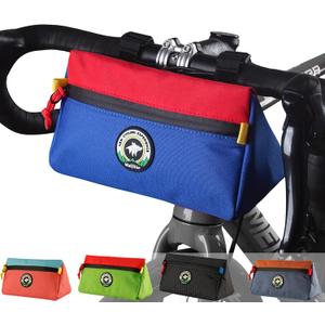 Bike Handlebar Bag, Bicycle Front Bag, Kids Handle Bar Bag, Storage Bag with Shoulder Strap for Men Women Kids Outdoor Road MTB Cycling