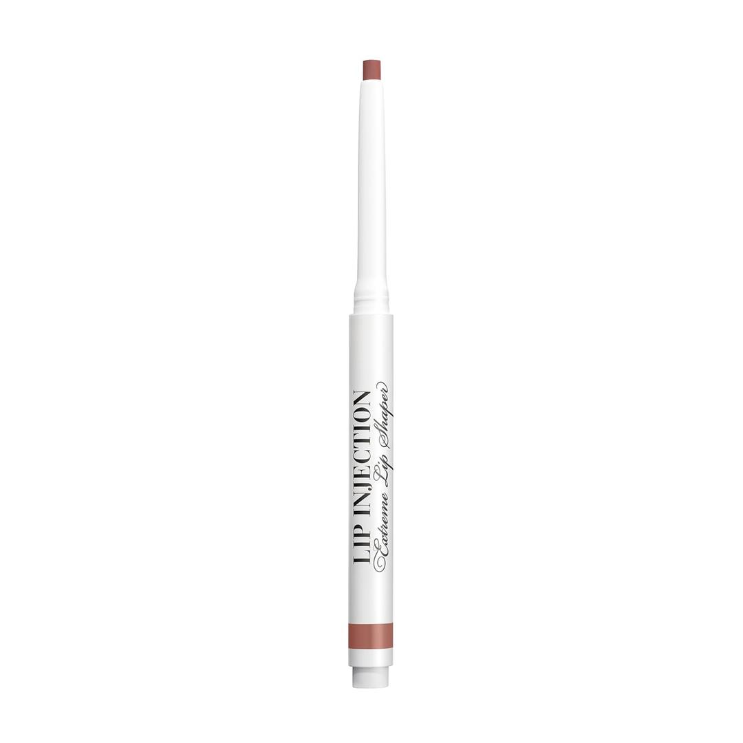 Too Faced Lip Injection Extreme Lip Shaper | Plumping, Waterproof, Liner Pencil, 0.01 Ounce (02 Puffy Nude (Light Pink Nude))