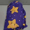 Kids Duvet Cover Set Twin/Twin XL Size - 2 Piece Stars Duvet Cover Set & 1 Pillow Sham with Zipper Closure & Ties - Easy-Care and Fade Free - Soft, Cute & Cozy Bedding Set for Kids, Girls and Teens
