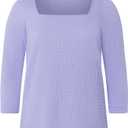 Burda X05731BURDA Misses' Curvy T-Shirt Sewing Pattern Packet, Design Code B5731, Sizes 18-28 (44-54)