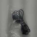 Twidec/Foot Switch Floor Black Foot Pedal Push Switch Round Inline Lamp Light On-Off Control Foot Switch 3A 125VAC with 6FT 18AWG 2-Prong Polarized Extension Cord for Christmas Tree Light