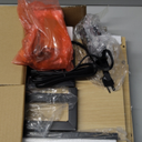 Fluted Night Stand with Charging Station, Wood Nightstand with Large Drawer and Open Storage Cabinet, Mid-Century Modern Bedside Table End Table for Bedroom Closet Office (A - Reclaimed Light Oak)