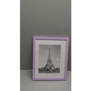 upsimples 11x14 Picture Frame, Display Pictures 8x10 with Mat or 11 x 14 Without, Wall Hanging Photo Frames, Purple, 1 Pack