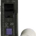 ABB Q-Line THQL1120DFP 20A Dual Function AFCI/GFCI Circuit Breaker  20 Amp Single Pole 120 VAC Breaker  Arc Fault Circuit Interrupter & Ground Fault Circuit Interrupter  Plug-in Mount Type