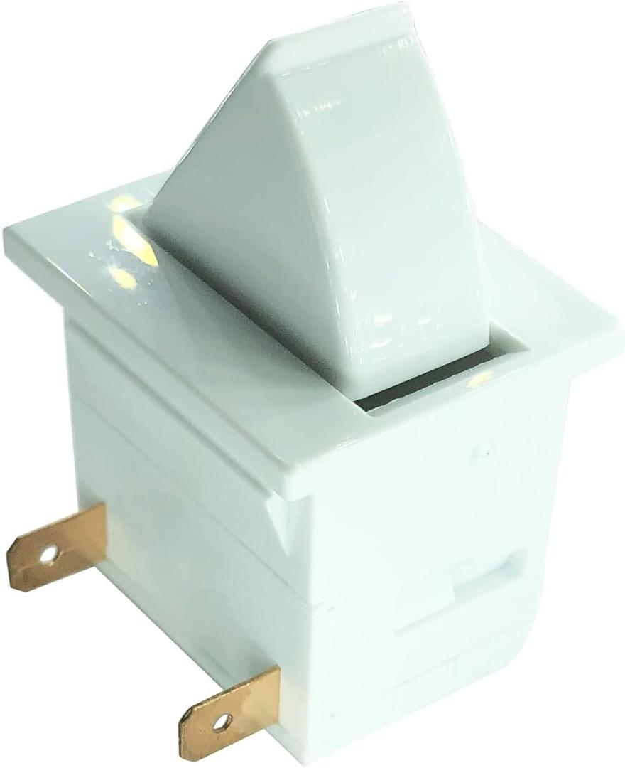W11384469 1118894 refrigerator light switch Replacement for Whirlpool Refrigerator W11234536 WP1118894 1 Pack