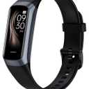 Fitness Tracker with 24/7 Heart Rate Blood Oxygen Sleep Monitor,Activity Tracker with 1.1" AMOLED Touch Color Screen, Multiple Sport Modes Step Counter,IP68 Waterproof for Women Men