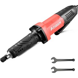 AOBEN Power Die Grinder Tool, 1/4" Electric Corded Die Grinder, 28000 RPM Heavy Duty Low Noise for Metal Grinding, Polishing, Deburring, Welding Repair