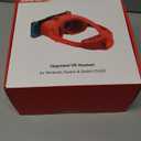 Upgraded VR Headset for Nintendo Switch & Switch OLED Model, Switch VR Games Glasses with Adjustable HD Lenses and Head Strap with Rotary Button, Labo VR for Switch Accessory(Orange&Blue)