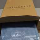 CASAAGUSTO King Size Comforter Set - 7 Pieces Blue Floral Bedding Sets, King Bed in a Bag with Botanical Butterfly Comforter, Sheets, Pillowcases & Shams for All Seasons