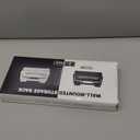 2pc Wall Mounted Floating Shelf, Detachable Storage Rack, No Drill Shelves for Wall, Floating Shelves Damage-Free Expand Walls Space for Living Room Kitchen Bathroom (4, Black)