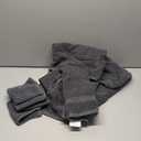 Utopia Towels 8 Piece Premium Towel Set, 2 Bath, 2 Hand, and 4 Wash Cloths, 600 GSM 100% Ring Spun Cotton, Highly Absorbent Towels for Bathroom, Gym, Hotel, and Spa, Grey