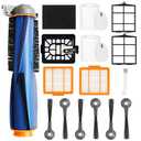 Replacement Parts Compatible with Shark AI AV2501S AV2511AE AV2501AE RV2502AE RV2610WA AV2510AOUS RV2520AOUS Robot Vacuum Cleaner, 1Main Brush, 2 motor pre-filters, 2Foam Filters, 6Side Brushes, Missing detail