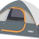 Camping Tent 2-4 Person, Waterproof Windproof Tent with Rainfly Easy Set up-Portable Dome Tents for Camping