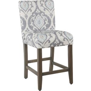 HomePop 24" Classic Parsons Counter Stool - Suri Blue(Single Pack)