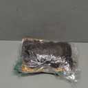 8pcs 70s Disco Accessory Set for Women- Afro Wig, Earrings, Necklace, Bracelet, Sunglasses & Sequin Leg Cover