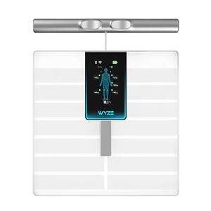 Wyze Scale Ultra BodyScan Smart Scale with Handle – Wi-Fi & Bluetooth Body Composition Scale for Weight, BMI, Body Fat, Muscle Mass, and Segmental Measurement, White