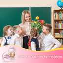 2 x Runyanofamily Teacher Christmas Gifts,Thank You Gifts for Women, Teachers Appreciation Gift for Women, Inspirational Gift, Acrylic Heart Present for Employee Friends Coworkers