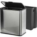 Sanitary Napkin Disposal Receptacle, Tampon Disposal Bin -Wall Mounted Trash Can for Bathroom with Removable Container for Improved Hygiene. Easy Mount to Any Wall/Partition. Includes No-Drill Option