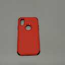 Diverbox for iPhone X Case/iPhone Xs Case [Shockproof] [Dropproof] [Tempered Glass Screen Protector ] Heavy Duty Protection Phone Case Cover for Apple iPhone X/XS (Red)