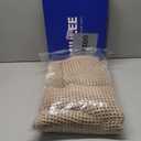 MIULEE Set of 2 Waffle Bathroom Rugs, Boho Bath Rugs Non Slip Washable, Super Absorbent Bath Mats, Ultra Soft Rubber Backed Shower Mats for Bathroom Floor, Tub and Shower, Brown, 24x36 Inch