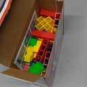 64 Pcs Stacking Tower Game with 22 Cards, Giant Tumble Balance Game for Kids, Family Games for Kids and Adults, Easter Gifts for Teen Boys & Girls, Party Board Game for Kids 6-12 & Adults