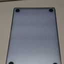 for MacBook Air 15 inch Case M4 2025 2024 2023 M3 M2 [100% Match Official Color] [Ultra Thin Armor] Hard Shell + Translucent Keyboard Cover Laptop - Midnight Clear