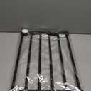 Short Dog Gate Expandable Dog Gate 22"-39.37" to Step Over,Pressure Mount Small Pet Gate,Low Pet Gate-Adjustable,Puppy Gate Indoor for Doorway,Stairs (Black, S(9.4''H))