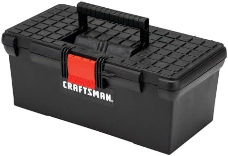 CRAFTSMAN Tool Box, Tool Storage, Lockable, Black, 16 Inch (CMST16005)