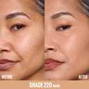 Maybelline Lifter Plump & Glow Foundation, Liquid Foundation with 2% Niacinamide + Hyaluronic Acid, Plumping and Brightening Face Makeup, 220, 1 Count