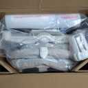 TT Lightweight Pet Stroller for Small Dogs & Cats - 4-Way Installation Carrier, One-Hand Fold, 180 Canopy Cover & Adjustable Handle (Beige)